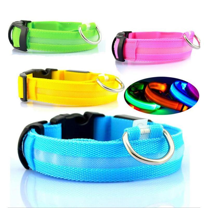 LED Dog Safety Collar – Night Glow – photo 4