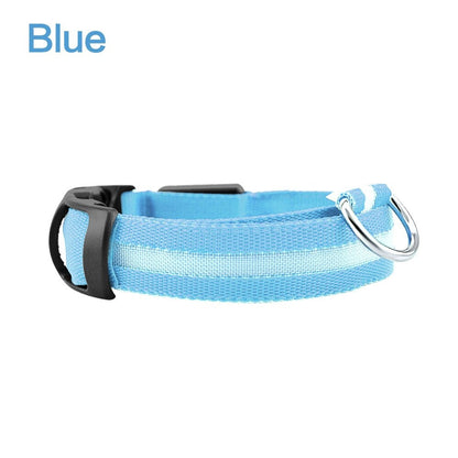 LED Dog Safety Collar – Night Glow – photo 9