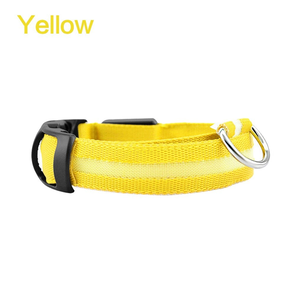 LED Dog Safety Collar – Night Glow – photo 10