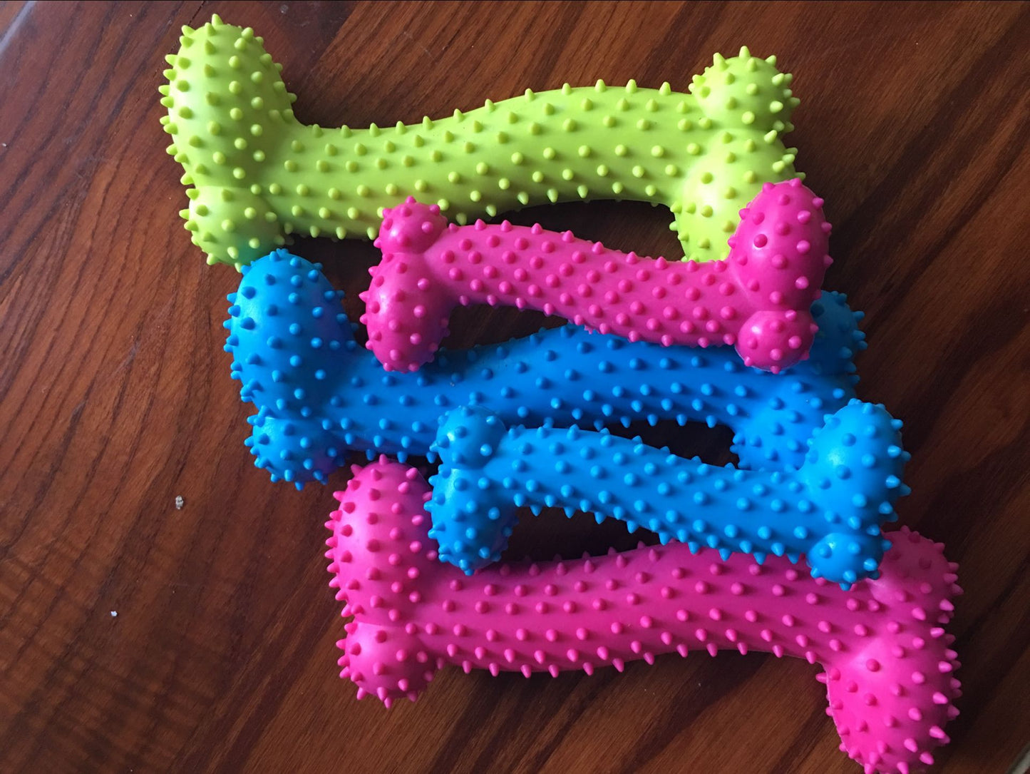 Durable Dog Chew Toy with Spikes for Teeth Care – photo 2