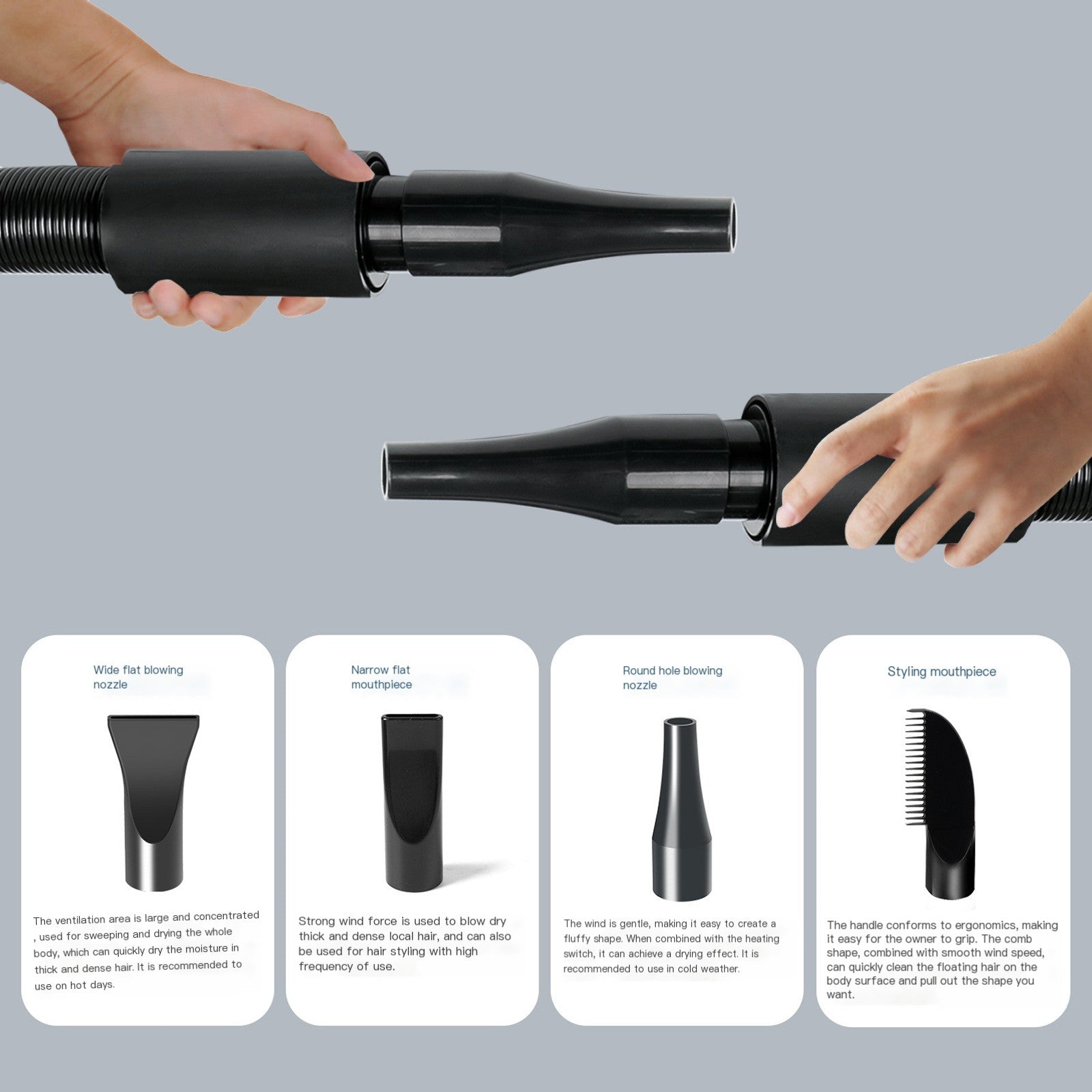High-Power Pet Blow Dryer for Large Dogs – photo 7