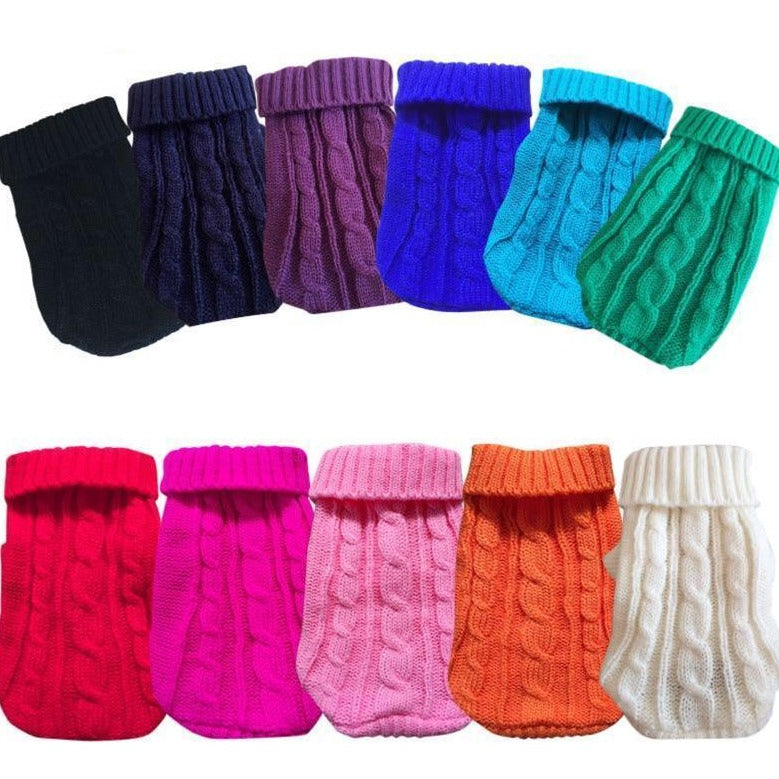 Cozy Knit Pet Sweater – photo 4