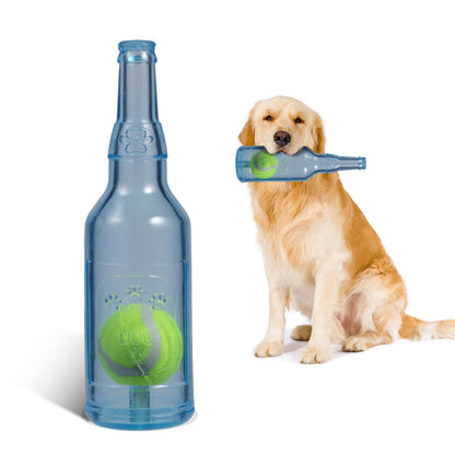 Tough Bounce Bottle Dog Chew Toy