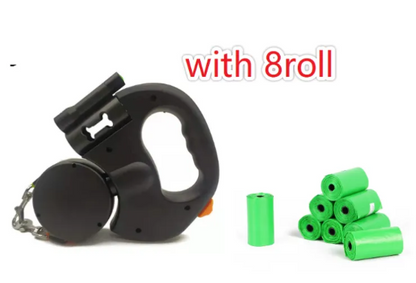 2X Retractable Dog Leash with Lights