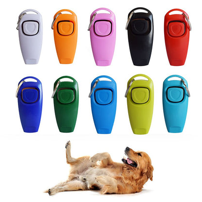 Dog Whistle with Clicker Two in One Training Tool for Dogs